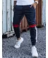 Pánské tepláky DSTREET MODRÁ/ČERVENÁ