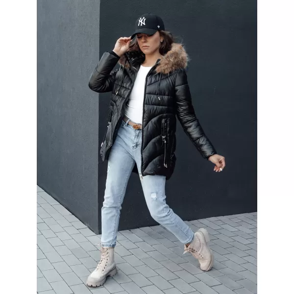  Dámská bunda DSTREET WINTERCHIC ČERNÁ 