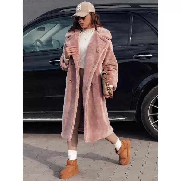  Dámský zimní kabát DSTREET LUXERII RŮŽOVÁ 