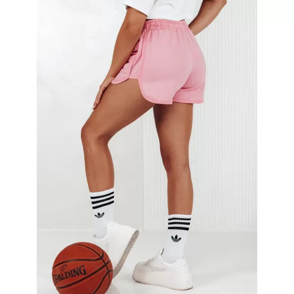  Dámské šortky DSTREET GO SPORT RŮŽOVÁ 
