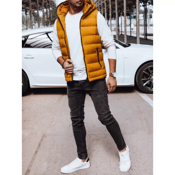  Pánská vesta DSTREET tx4752 ŽLUTÁ 