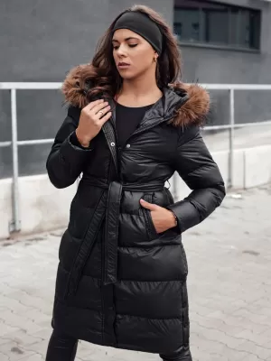 Dámský zimní kabát DSTREET STYLEBELLA ČERNÁ