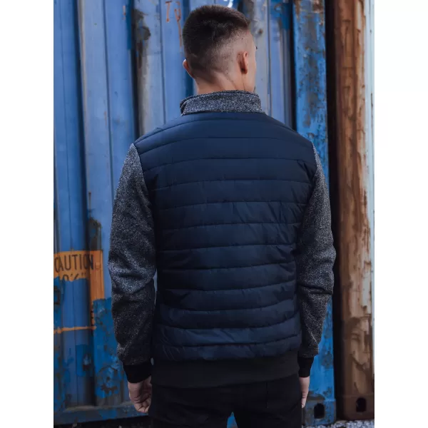  Pánská bunda DSTREET tx4856 TMAVĚ MODRÁ 