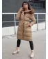 Dámský zimní kabát DSTREET STYLEBELLA BÉŽOVÁ