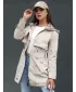 Dámská bunda DSTREET FASHLOVE TY4393 SVĚTLE ŠEDÁ