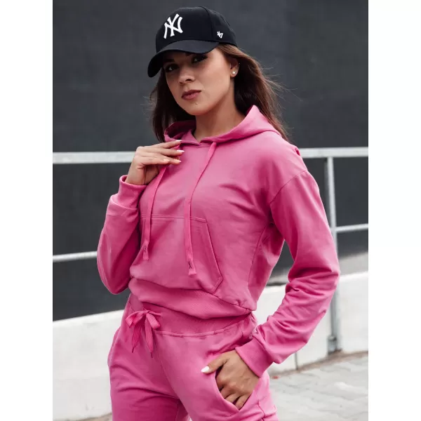  Dámská mikina DSTREET RŮŽOVÁ 