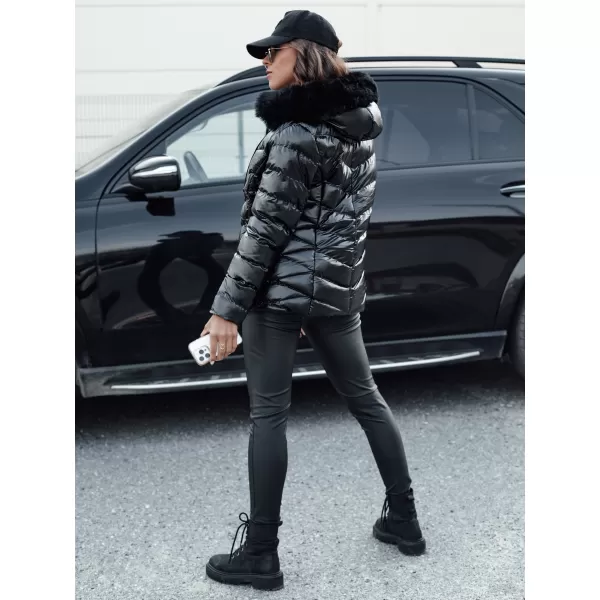  Dámská bunda DSTREET MIRIAL ty4574 ČERNÁ 