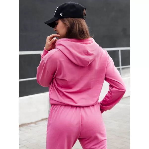  Dámská mikina DSTREET RŮŽOVÁ 