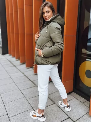 Dámská bunda DSTREET VICTORIA SNUG TY3716 ZELENÁ