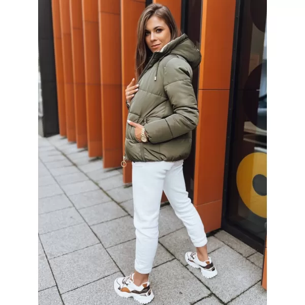  Dámská bunda DSTREET VICTORIA SNUG TY3716 ZELENÁ 