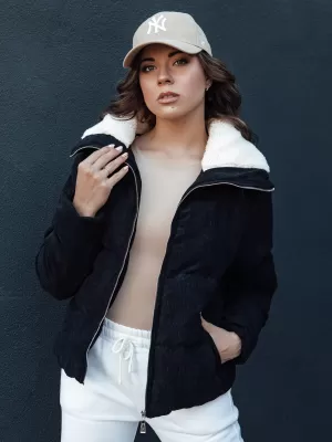 Dámská zimní bunda DSTREET TRENDYGLAM TY4357 ČERNÁ