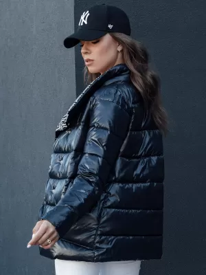 Dámská bunda DSTREET TMAVĚ MODRÁ