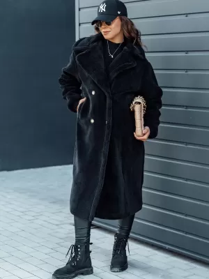 Dámský zimní kabát DSTREET LUXERII ČERNÁ