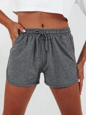 Dámské šortky DSTREET GO SPORT TMAVĚ ŠEDÁ