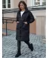 Dámský kabát DSTREET NADIA ČERNÁ
