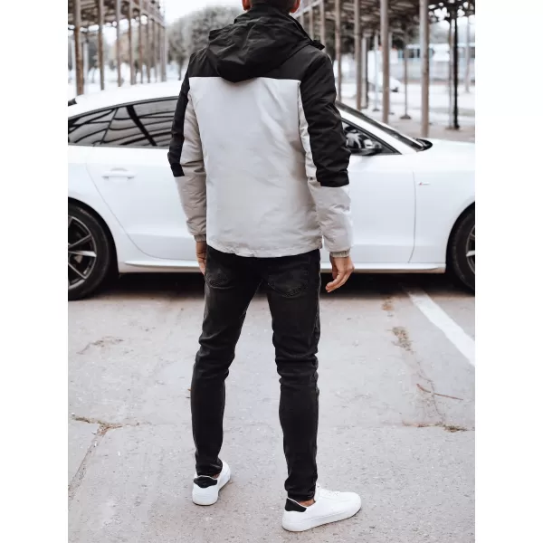  Pánská bunda DSTREET tx4900 SVĚTLE ŠEDÁ 