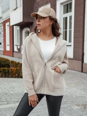Dámská bunda DSTREET KATHERINE TY4540 BÉŽOVÁ