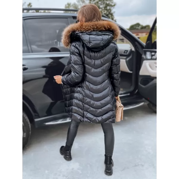  Dámská zimní bunda DSTREET PREMIUM TY3024 ČERNÁ 