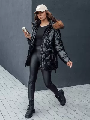 Dámská bunda DSTREET LANE ČERNÁ