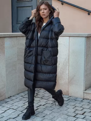 Dámský kabát DSTREET ANNIKA ČERNÁ