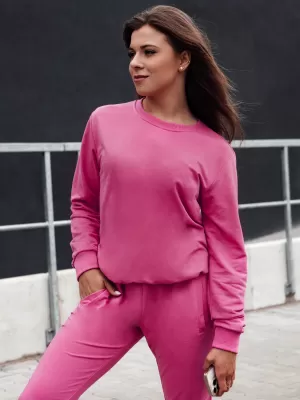 Dámská mikina DSTREET GLAMFLAIR BY1317 RŮŽOVÁ