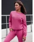 Dámská mikina DSTREET GLAMFLAIR BY1317 RŮŽOVÁ