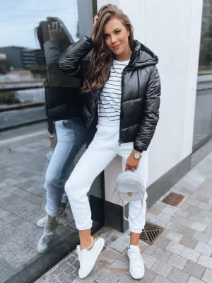 Dámská bunda DSTREET LOLAROSE TY3684 ČERNÁ