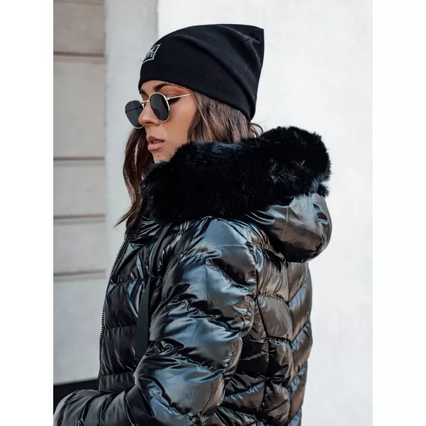  Dámská bunda DSTREET CRYSTAL ČERNÁ 