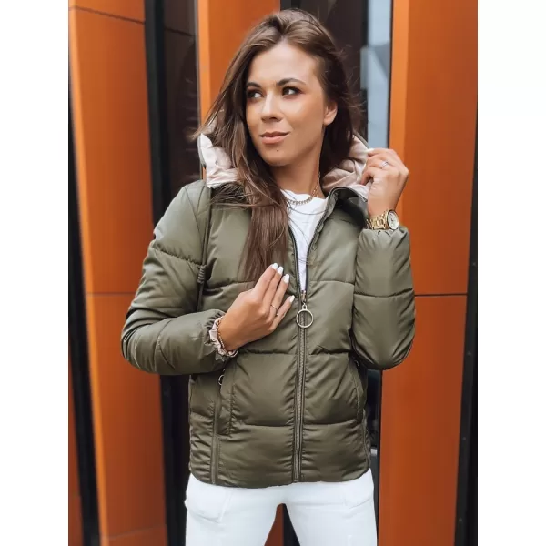  Dámská bunda DSTREET VICTORIA SNUG TY3716 ZELENÁ 