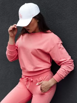 Dámská mikina DSTREET CASUALVIBE ČERVENÁ