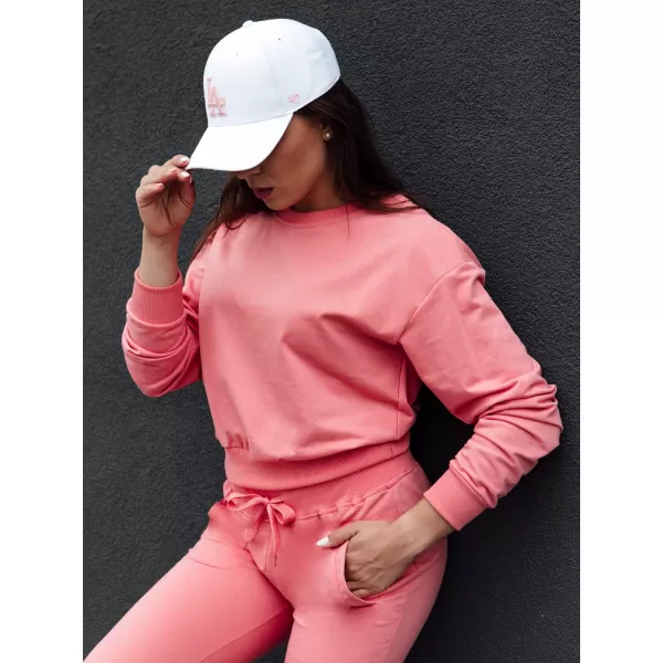  Dámská mikina DSTREET CASUALVIBE ČERVENÁ 