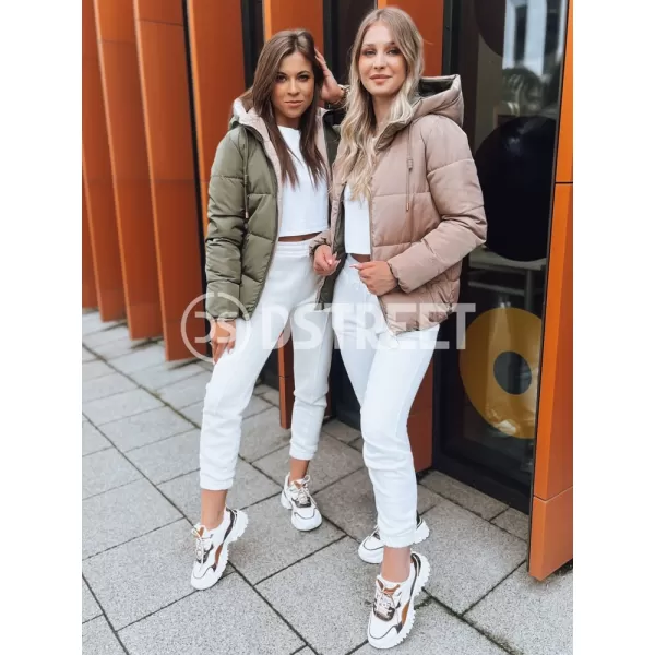  Dámská bunda DSTREET VICTORIA SNUG TY3716 ZELENÁ 