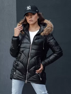 Dámská bunda DSTREET WINTERCHIC ČERNÁ