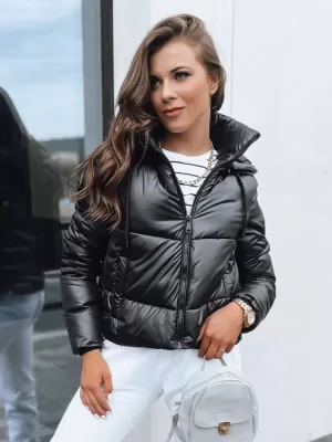 Dámská bunda DSTREET LOLAROSE TY3684 ČERNÁ
