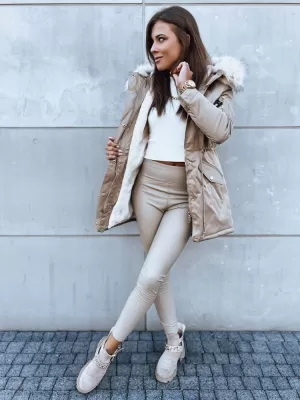 Dámská zimní bunda DSTREET VIXEN TY3873 BÉŽOVÁ
