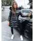 Dámský zimní kabát DSTREET PHILA TY2947 ČERNÁ