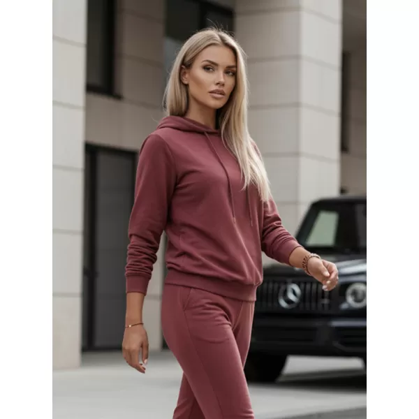  Dámská souprava DSTREET MIGEL AY1090 BORDO 