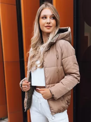 Dámská bunda DSTREET VICTORIA SNUG TY3697 ZLATÁ