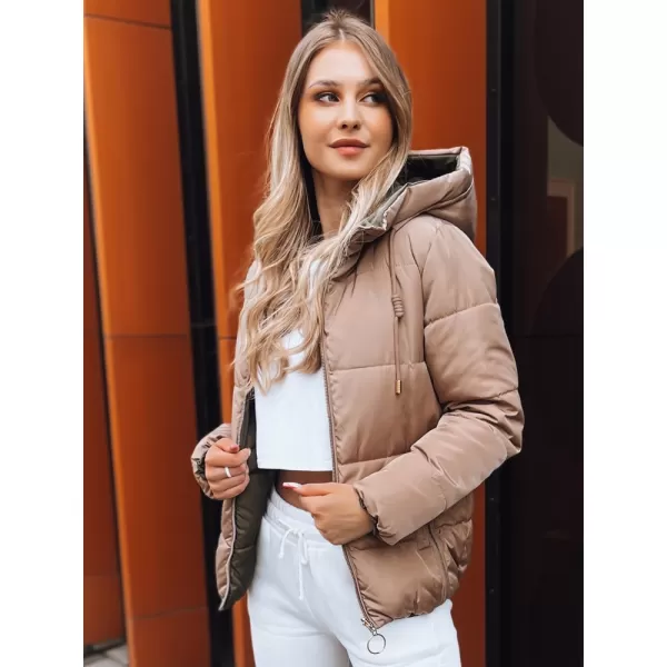  Dámská bunda DSTREET VICTORIA SNUG TY3697 ZLATÁ 