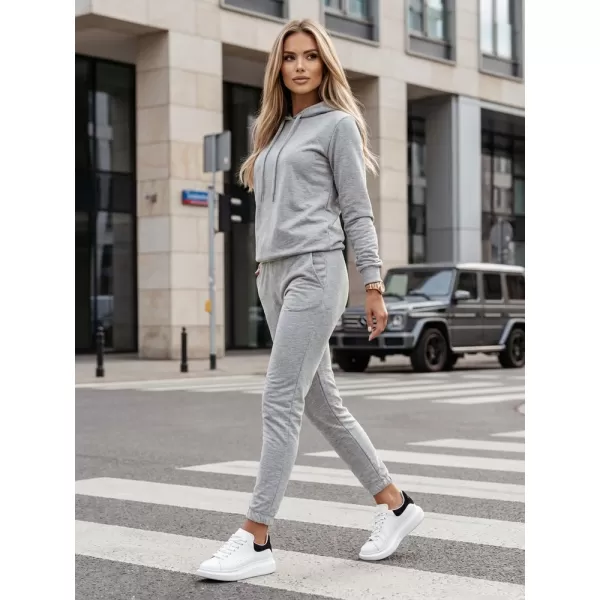  Dámská souprava DSTREET MIGEL AY1083 SVĚTLE ŠEDÁ 