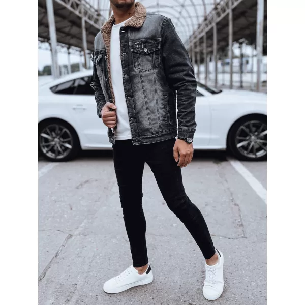  Pánská džínová bunda DSTREET tx4725 ČERNÁ 