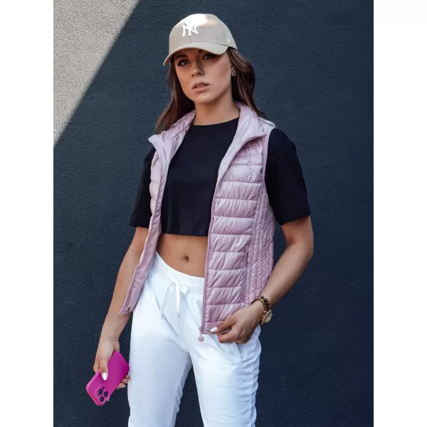  Dámská vesta DSTREET STYLISHZ TY4450 RŮŽOVÁ 