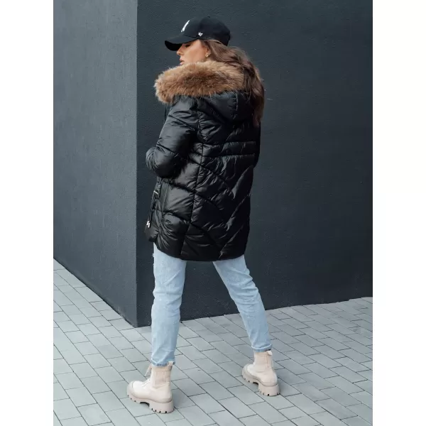  Dámská bunda DSTREET WINTERCHIC ČERNÁ 
