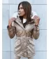 Dámská zimní bunda DSTREET VIXEN TY3873 BÉŽOVÁ
