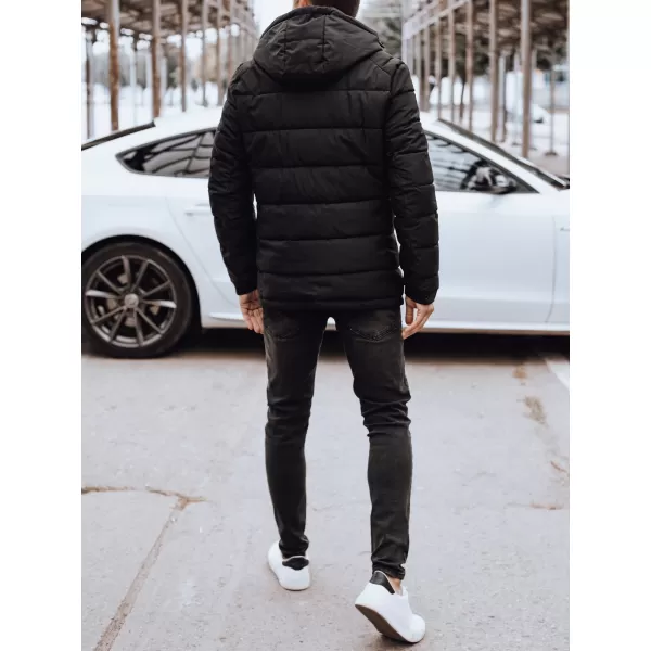  Pánská zimní bunda DSTREET tx4894 ČERNÁ 