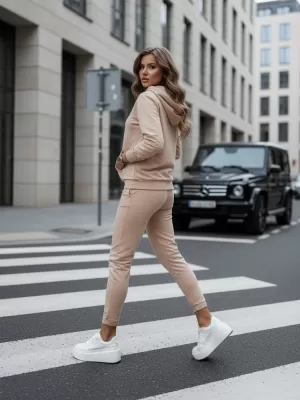 Dámská souprava DSTREET MIGEL AY1086 BÉŽOVÁ