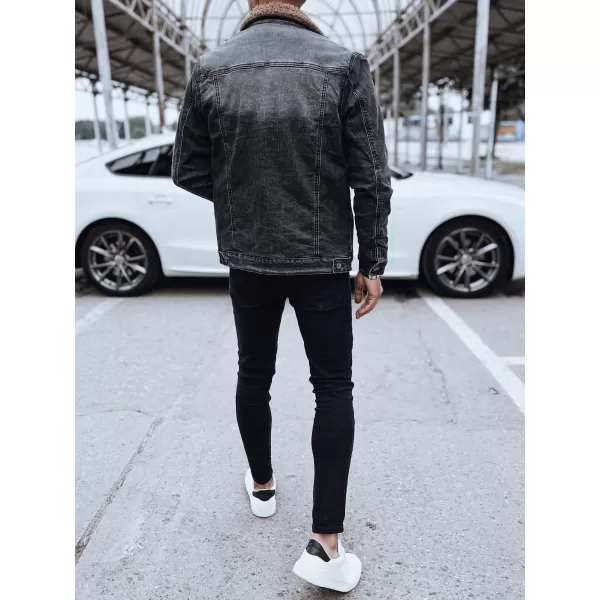  Pánská džínová bunda DSTREET tx4725 ČERNÁ 