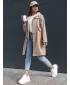 Dámská parka DSTREET MODERN LOOK BÉŽOVÁ