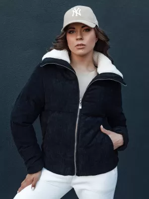 Dámská zimní bunda DSTREET TRENDYGLAM TY4357 ČERNÁ
