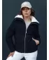 Dámská zimní bunda DSTREET TRENDYGLAM TY4357 ČERNÁ
